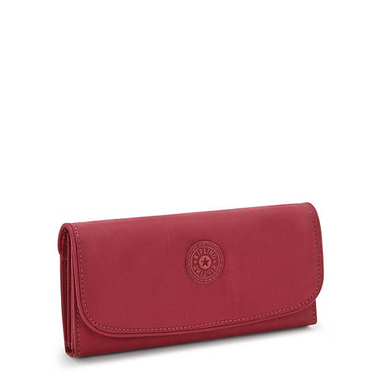 Money Land Snap Wallet, Funky Red, large