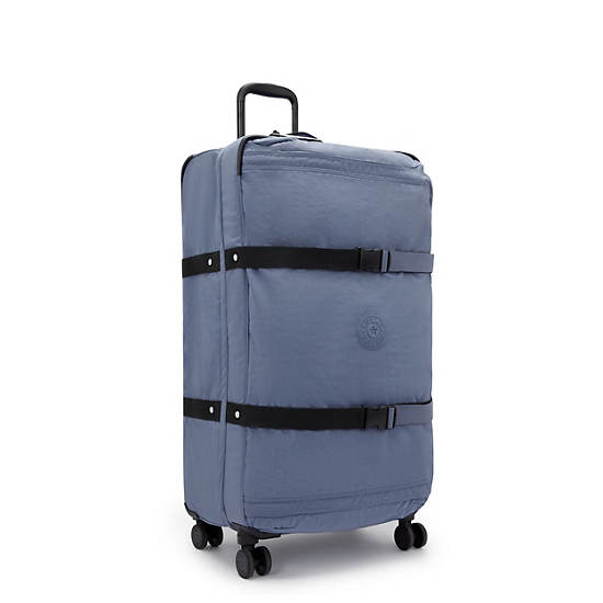 Spontaneous Large Rolling Luggage, Blue Lover, large