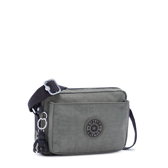 Abanu Crossbody Bag, Green Moss, large