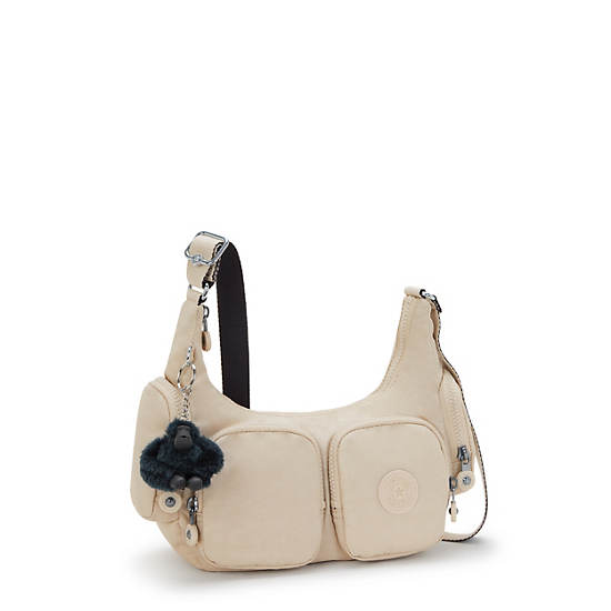 Rikka Small Crossbody Bag, Back To Beige, large