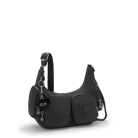 Rikka Small Crossbody Bag, Black Noir, large