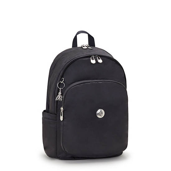 Delia Medium Backpack, Nocturnal Satin, large Delia Medium Backpack, Nocturnal Satin, large