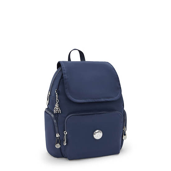 City Zip Small Backpack, Endless Blue, large