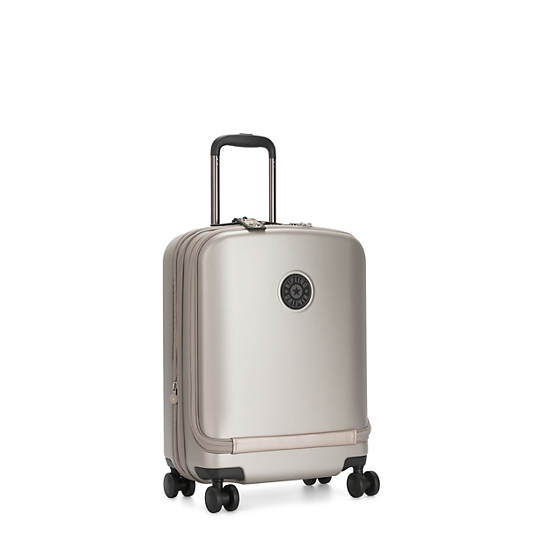 Curiosity Pocket Metallic 4 Wheeled Rolling Luggage, Metallic Glow, large