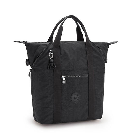 Art Tote 15" Laptop Backpack, Black Noir, large