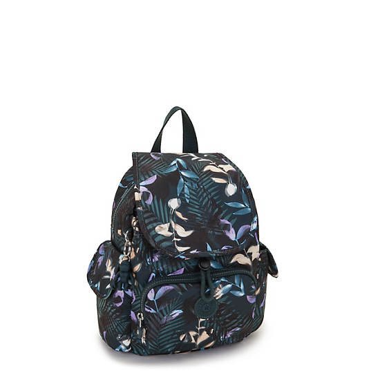 City Pack Mini Printed Backpack, Moonlit Forest, large