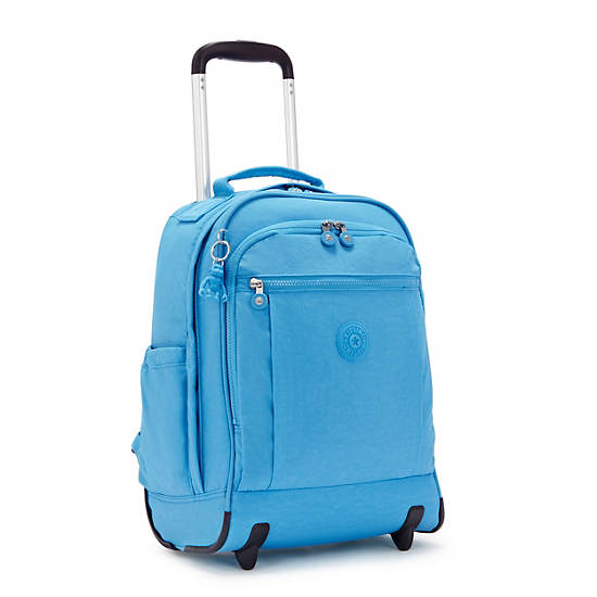 Gaze Large Rolling Backpack, Pool Blue, large