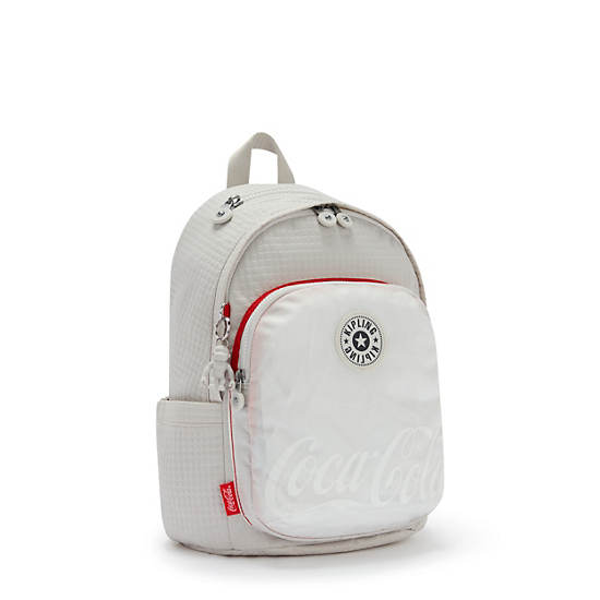 Coca-Cola Backpack, White Bone, large
