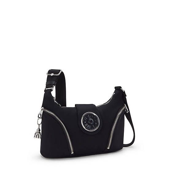 Sera Medium Shoulder Bag, Black Spice, large