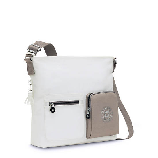 Eirene Tote Bag, Alabaster, large