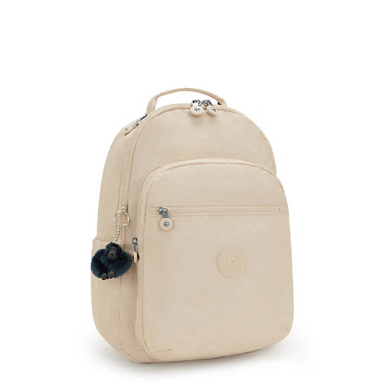 Seoul Large 15" Laptop Backpack, Back To Beige, large