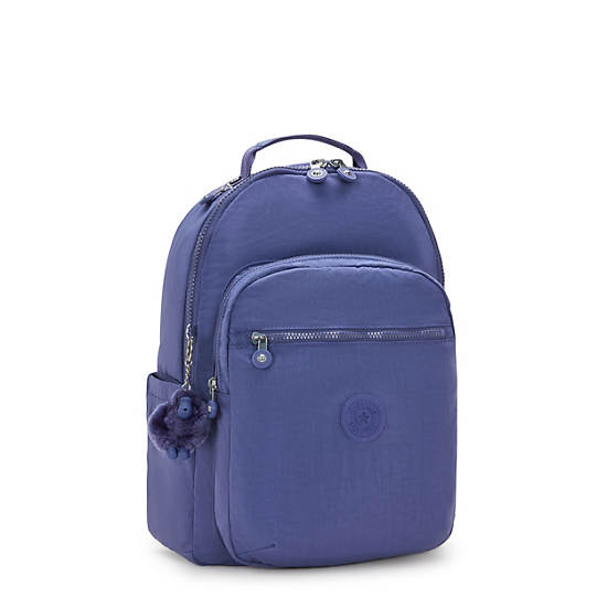 Seoul Large 15" Laptop Backpack, Ocean Blue, large