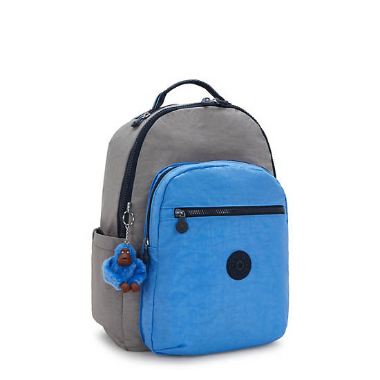 Seoul Large 15" Laptop Backpack, Bright Sky, large