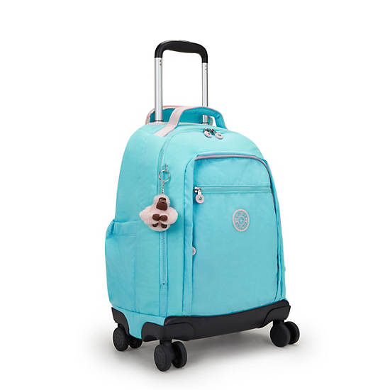 New Zea 15" Laptop Rolling Backpack, Fairy Blue C, large New Zea 15" Laptop Rolling Backpack, Fairy Blue C, large