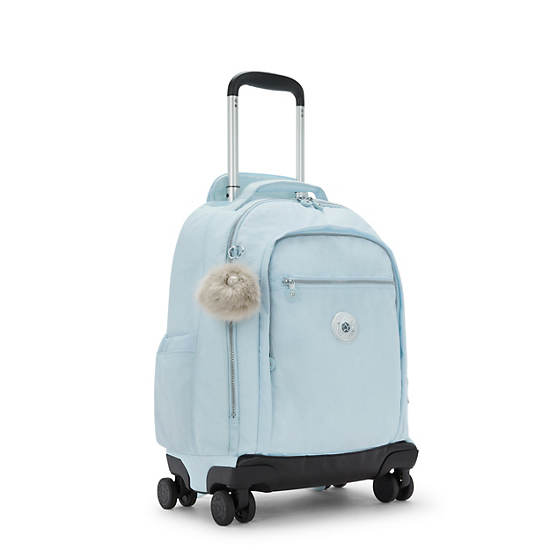 New Zea 15" Laptop Rolling Backpack, Bridal Blue, large