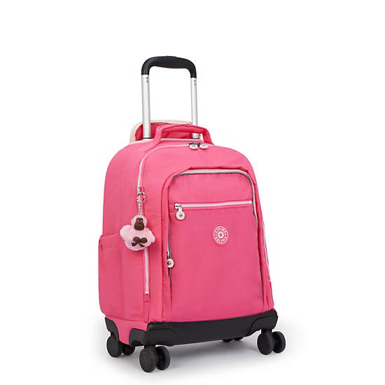 New Zea 15" Laptop Rolling Backpack, Happy Pink Combo, large