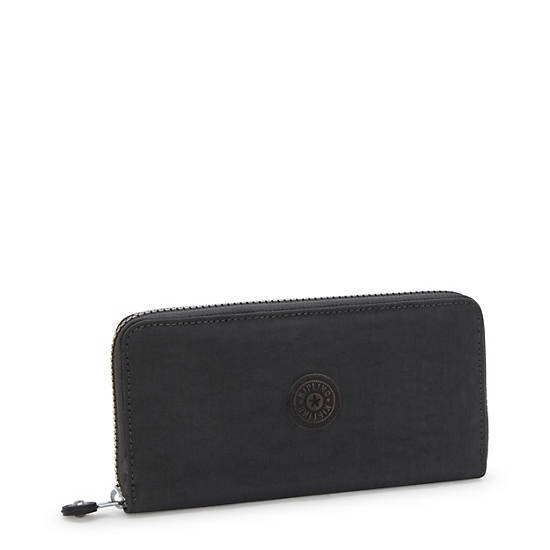 Money World Wallet, Black Noir, large