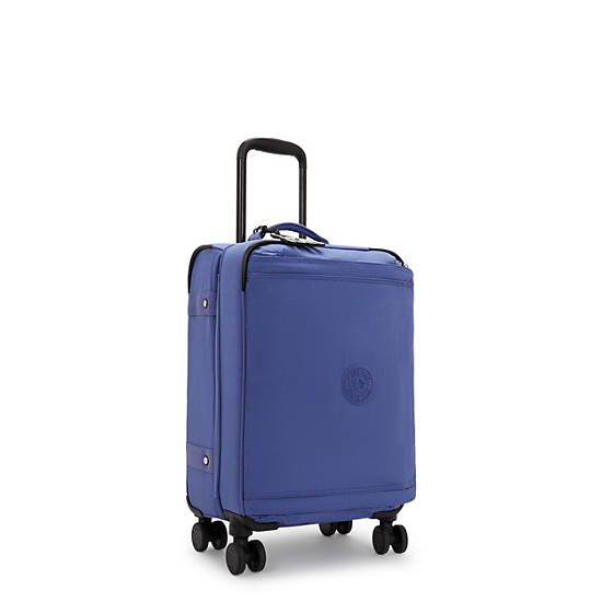 Spontaneous Small Rolling Luggage, Ocean Blue, large