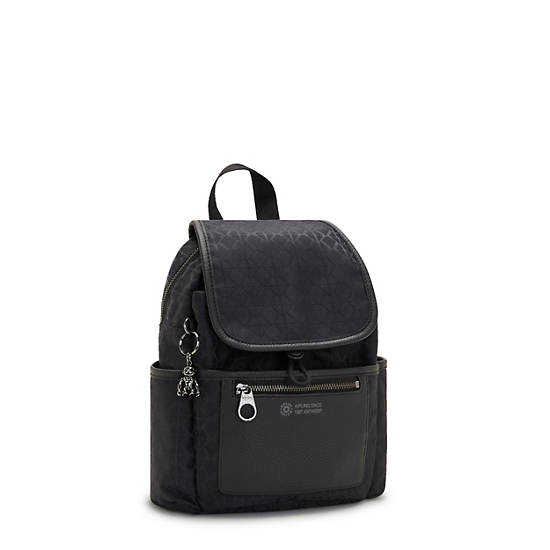 City Pack Mini Backpack, Signature Black, large