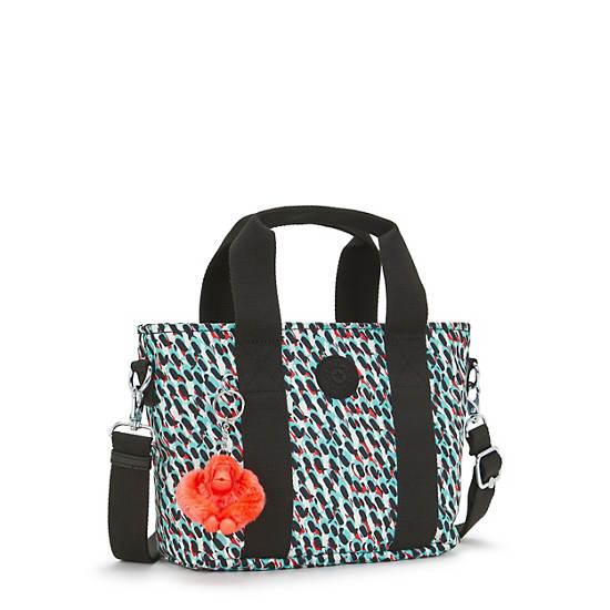 Minta Printed Shoulder Bag, Abstract Print, large