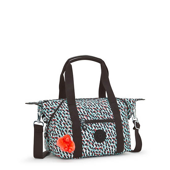 Art Mini Printed Shoulder Bag, Abstract Print, large