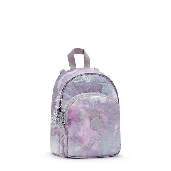 Delia Compact Printed Convertible Backpack, Bubble Pop Pink Stripe, large Delia Compact Printed Convertible Backpack, Bubble Pop Pink Stripe, large