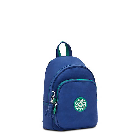 Delia Compact Convertible Backpack, Admiral Blue, large