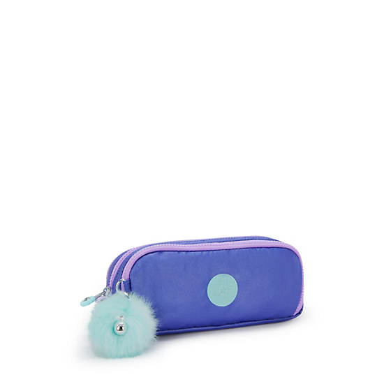 Gitroy Metallic Pencil Case, Rainbow, large