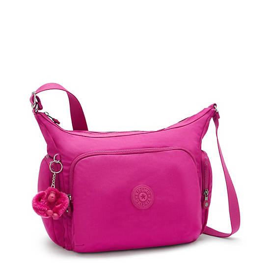 Gabb Crossbody Bag, Glowing Fuchsia, large