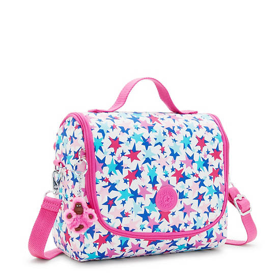 New Kichirou Printed Lunch Bag, Poppy Stars, large