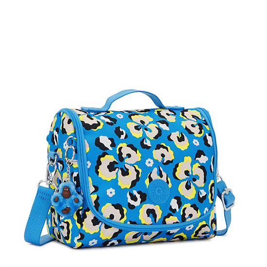 New Kichirou Printed Lunch Bag, Leopard Floral, large