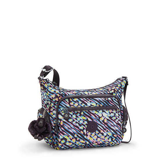 Gabbie Small Printed Crossbody Bag, Undersea Lights, large