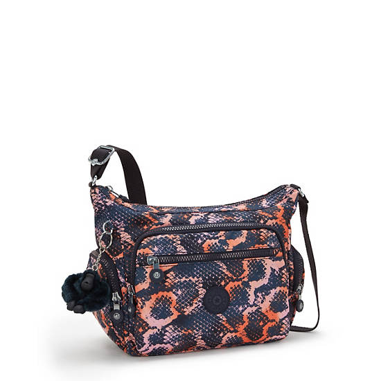 Gabbie Small Printed Crossbody Bag, Cobra Diva, large