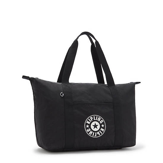 Art Medium Lite Tote Bag, Black Lite, large