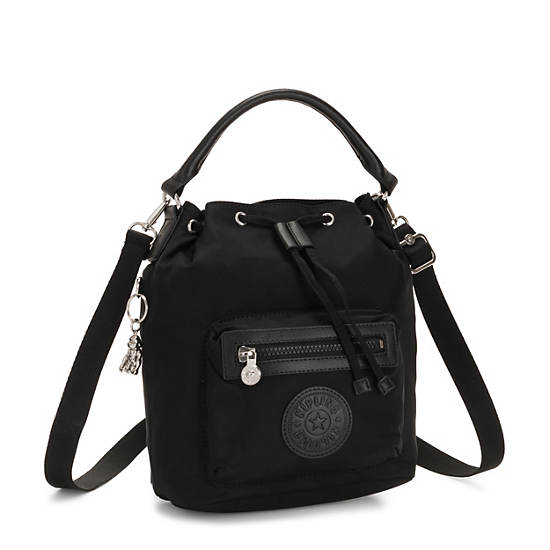 Violet Small Convertible Bag, Black Noir, large
