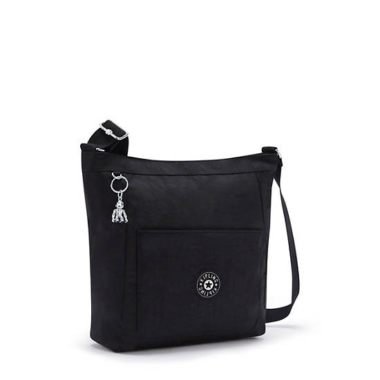 Erasmo Handbag, Black, large