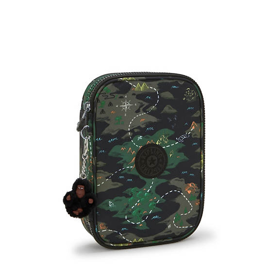 100 Pens Printed Case, Faded Green, large