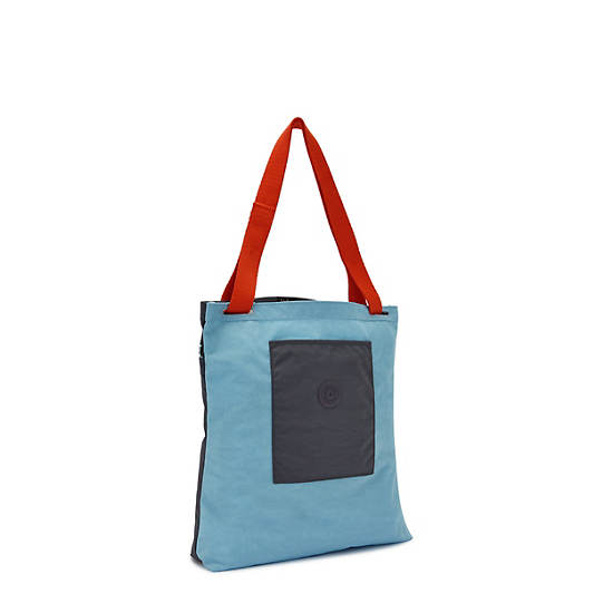 Annas Tote Bag, Pool Blue, large Annas Tote Bag, Pool Blue, large