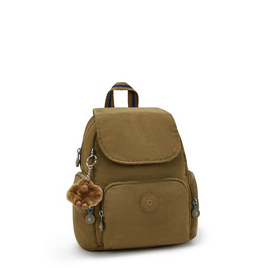 City Zip Mini Backpack, Dry Laurel, large