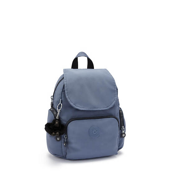 City Zip Mini Backpack, Blue Lover, large