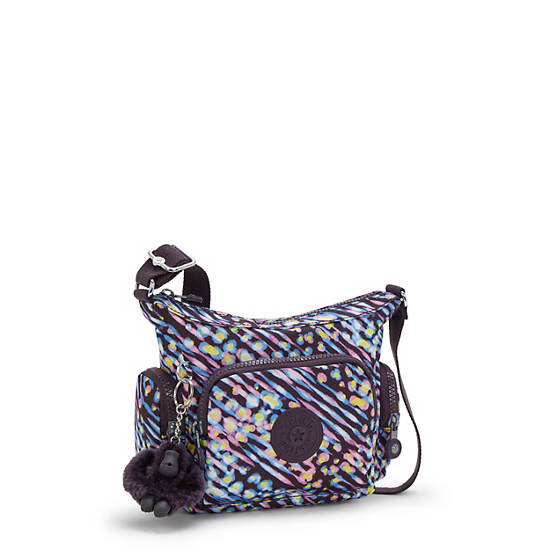 Gabbie Mini Printed Crossbody Bag, Undersea Lights, large