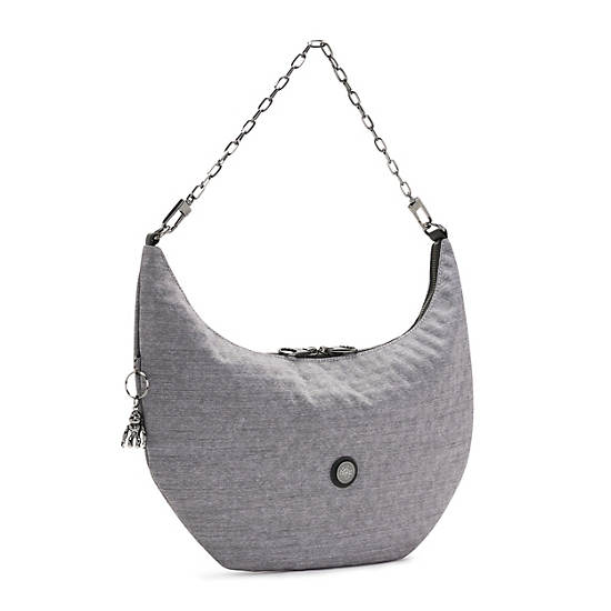 Hania Shoulder Bag, Almost Grey, large