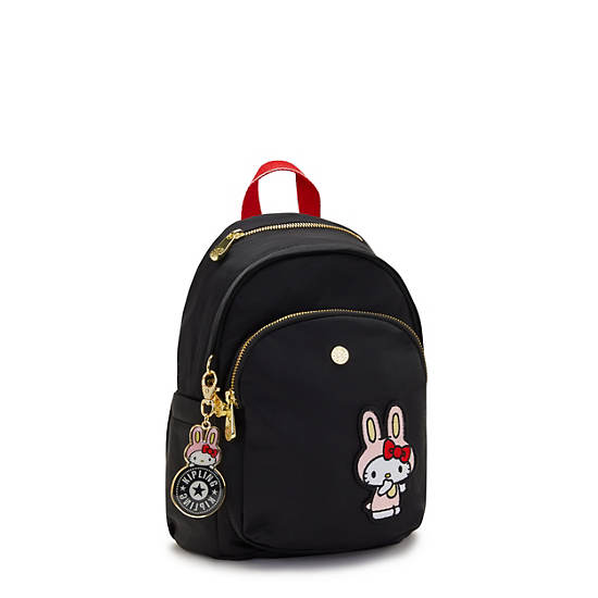 Hello Kitty Delia Mini Backpack, Rabbit Black, large