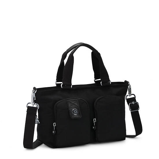 Etis Handbag, Duo Grey Black, large