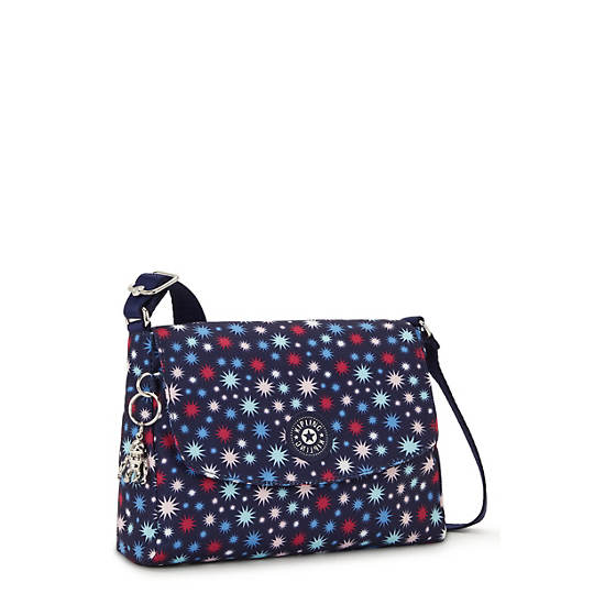 Tamia Printed Crossbody Bag, Resort Navy, large Tamia Printed Crossbody Bag, Resort Navy, large