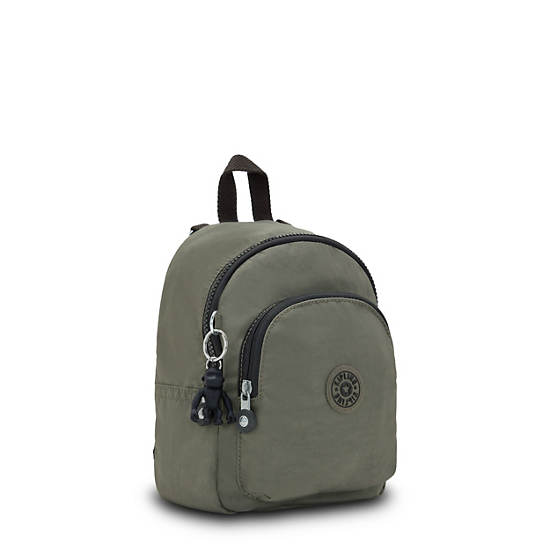 Curtis Compact Convertible Backpack, Green Moss, large