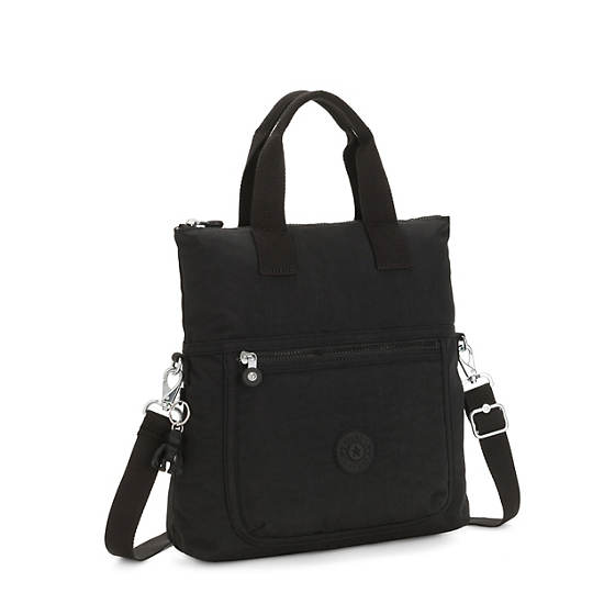 Eleva Convertible Tote Bag, Black Noir, large