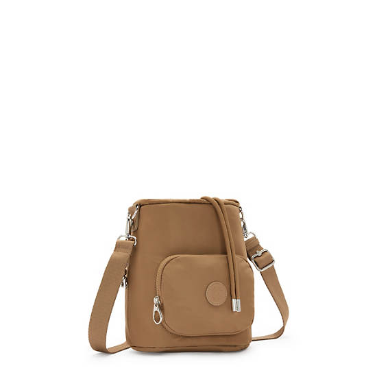 Kyla Shoulder Bag, Soft Almond, large