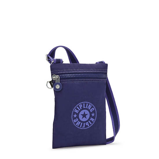 Afia Lite Mini Crossbody Bag, Cosmic Blue Stripe, large