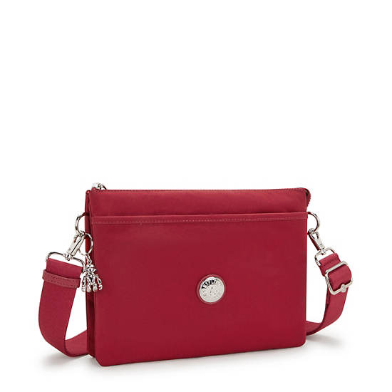 Riri Large Crossbody Bag, Red Red Wine, large